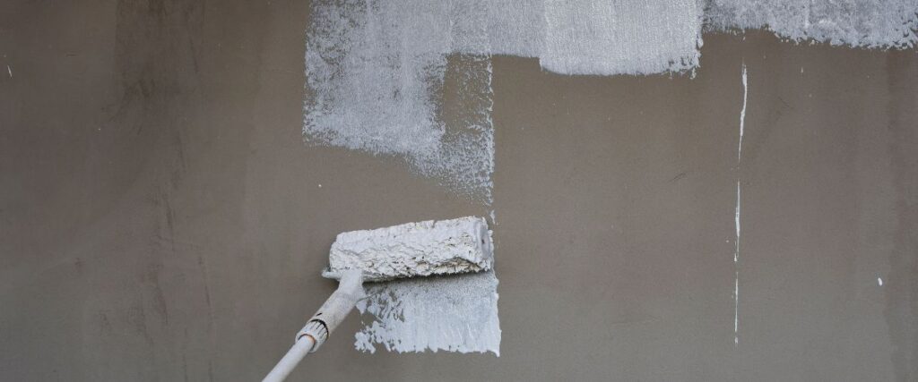 JLM Painting Primer Paint on Porous Wall