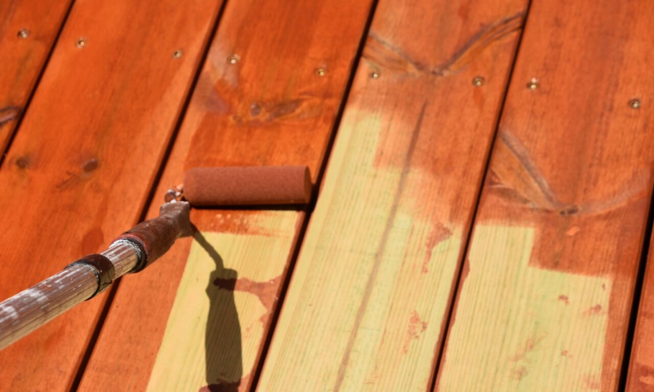 When Is the Best Time Of Year To Stain Or Paint Your Deck? JLM
